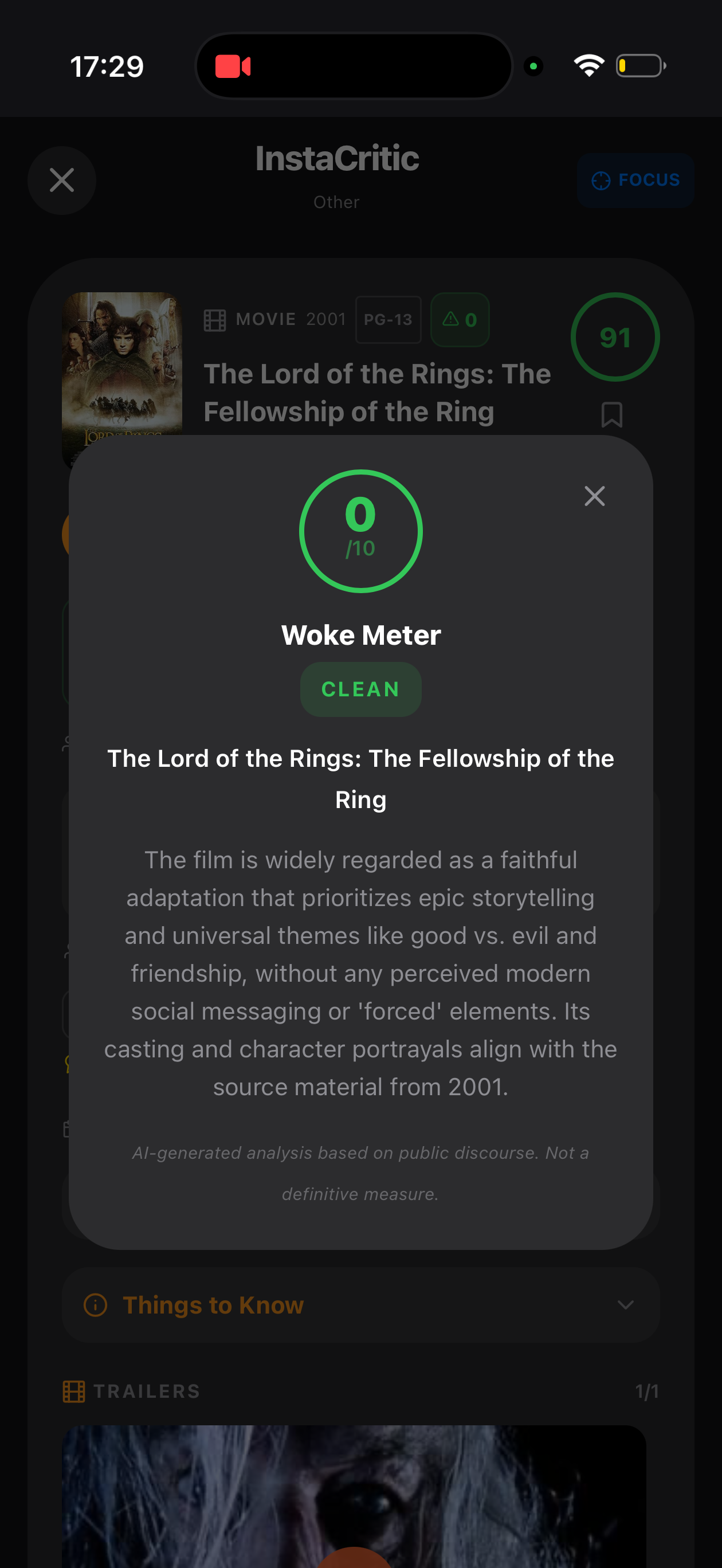 Woke Meter - Clean